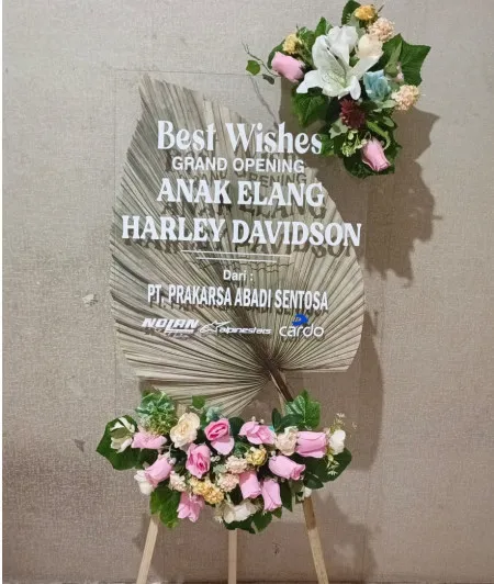 Papan Akrilik Ucapan Grand Opening Alor